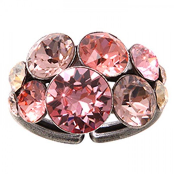Schicker Ring in beige pink aus der Konplott Kollektion Petit Glamour
