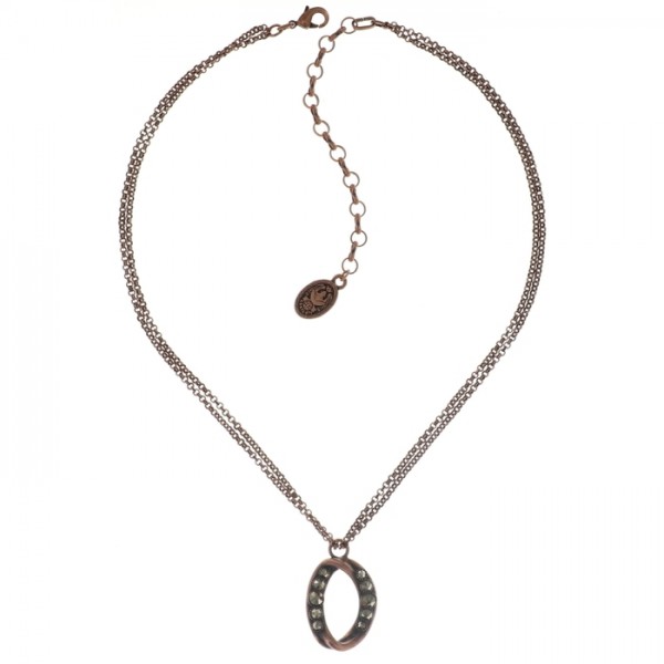 Heavy Metals Kette dunkel braun