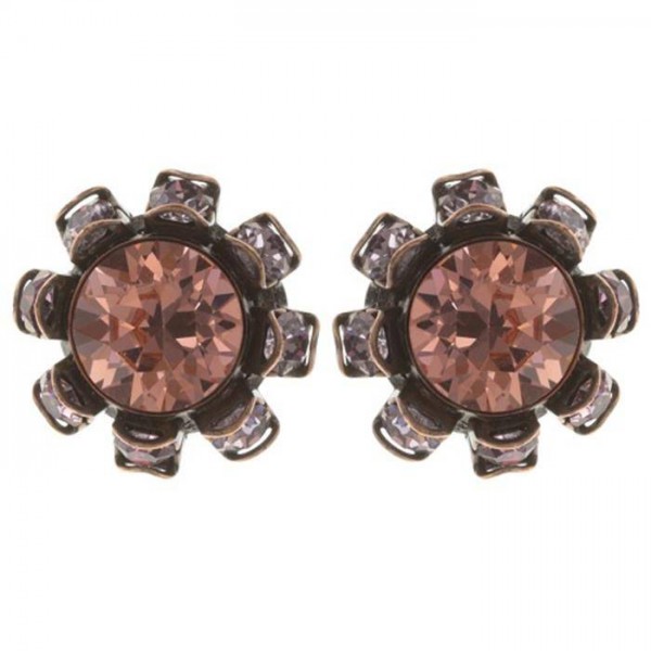 Konplott pinke Ohrstecker aus der Kollektion Tropical