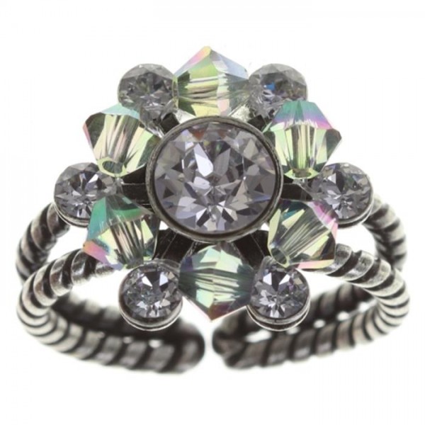 Konplott Dutchess Ring in weiß rose