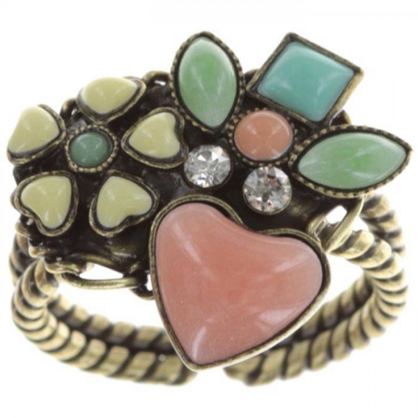 Konplott Bug Me Now Ring pastel multi