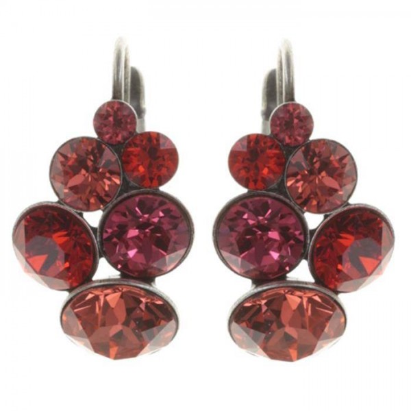 Petit Glamour sckicker Ohrring in rot