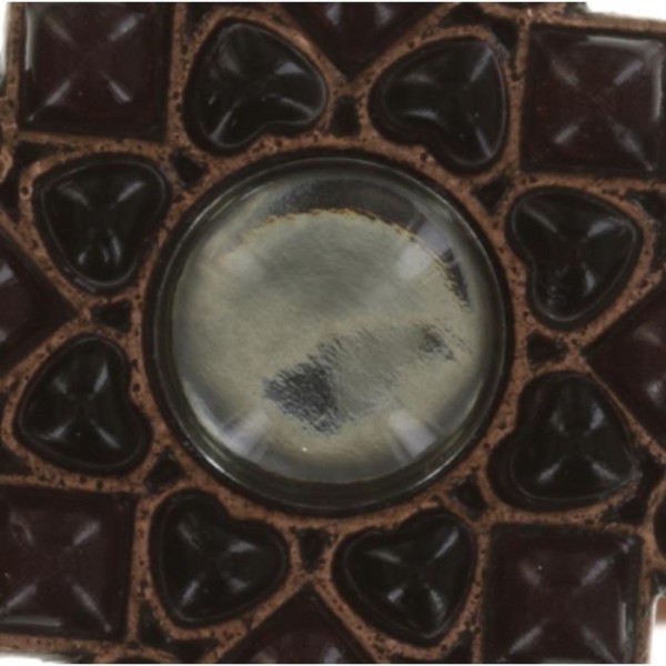 Konplott Mandala Ring schwarz mittlerer Stein
