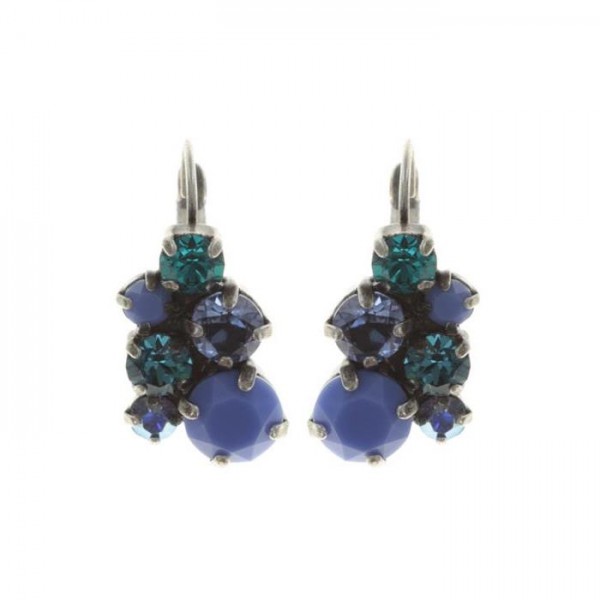 Ballroom Ohrringe von Konplott in blau