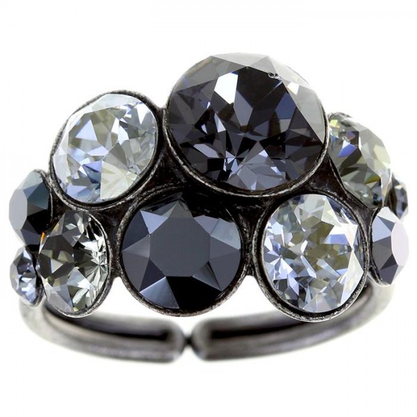 Konplott Petit Glamour grauer Ring