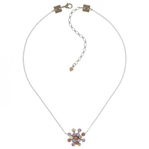 Konplott Magic Fireball Kette braun lila