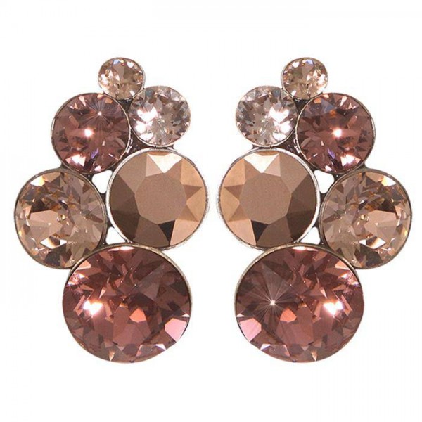 Konplott Petit Glamour Ohrstecker beige pink