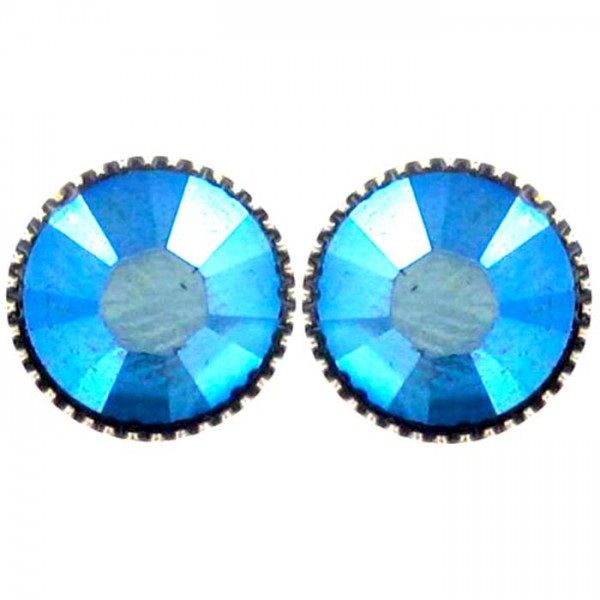 Konplott Black Jack Ohrstecker blau metallic