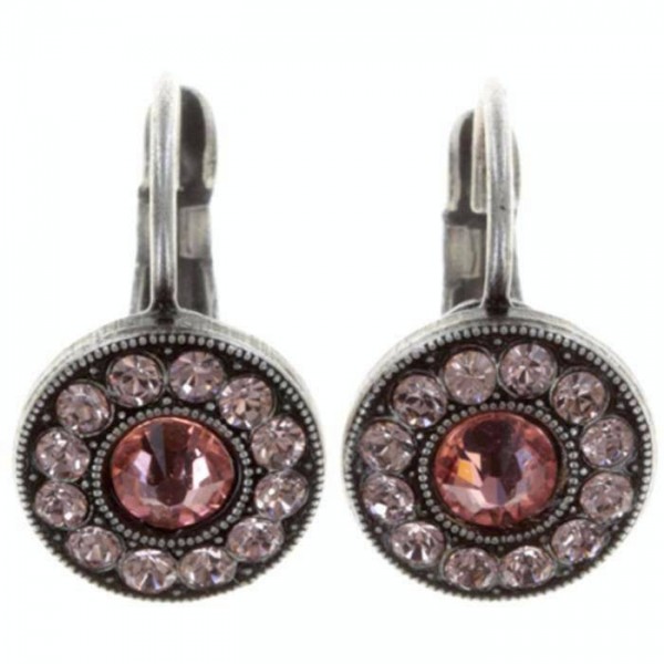 Konplott Ohrringe Spell on you funkeln mit rosa Swarovski Elements