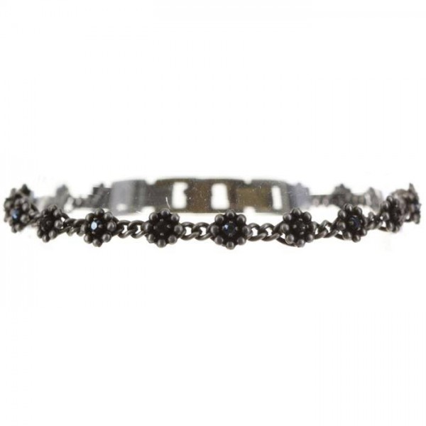 Konplott Pearl ´n´Ribbons Armband in schwarz vollbild