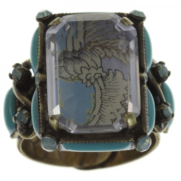 Konplott Ring Color on the Rocks in gruen