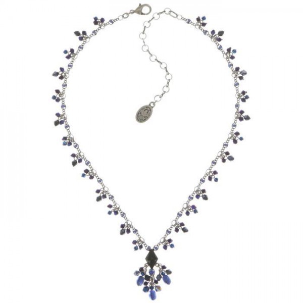 Arabic Nights elegante Halskette in blau von Konplott