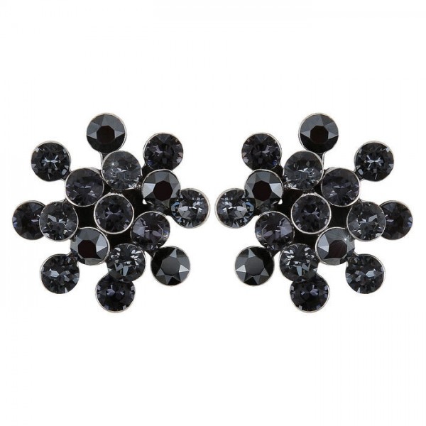 Konplott Magic Fireball mini Ohrstecker schwarz