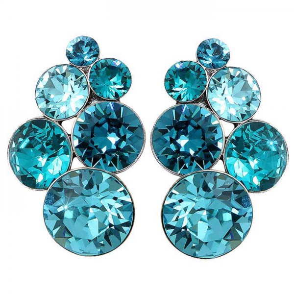 Konplott Petit Glamour Ohrstecker blau