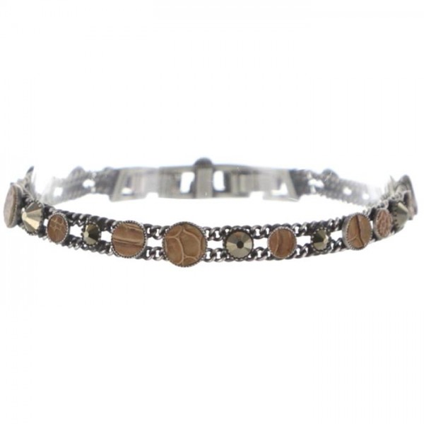 Konplott Planet River braunes Armband