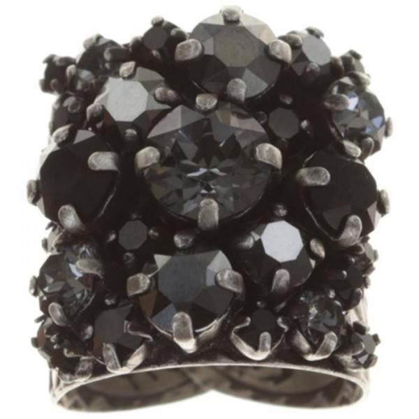 Konplott Love Me Tender,Love Me Sweet schwarzer Ring