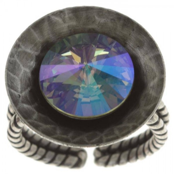 Konplott Rivoli Concave Ring blau lila