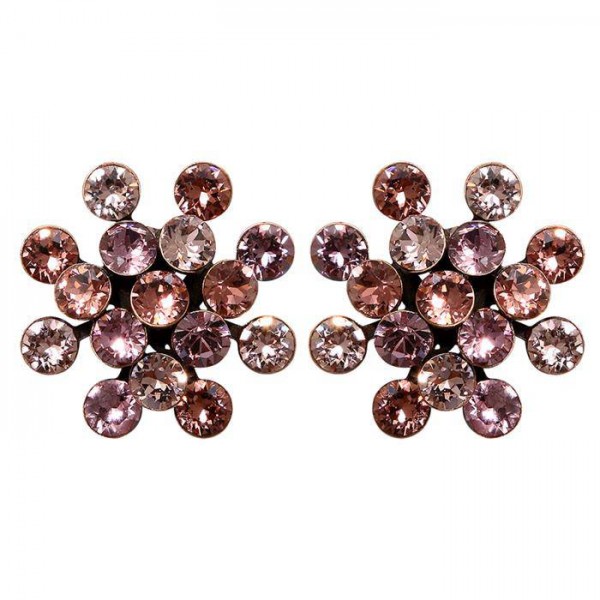 Konplott Magic Fireball Ohrstecker in pink lila