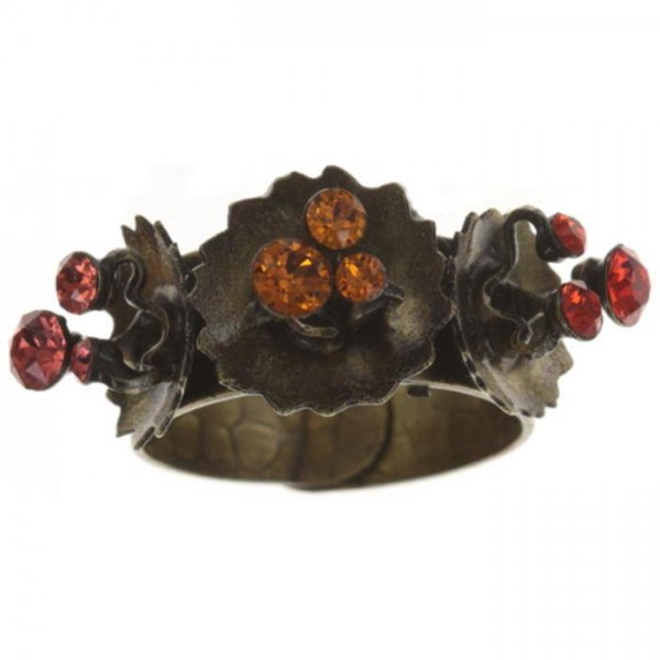 Konplott Samurai Bloom Ring pink rot