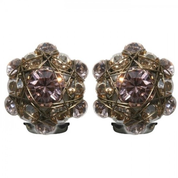 Konplott Bended Lights Ohrclip in beige/rose