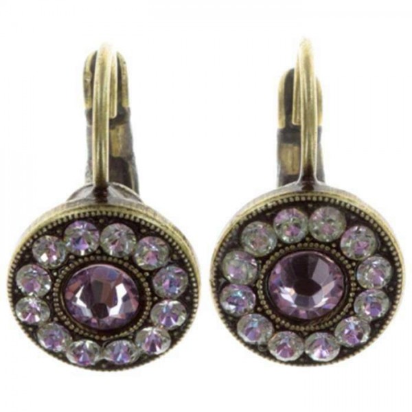 konplott Spell on you Ohrringe erstrahlen mit rose Swarovski Elements