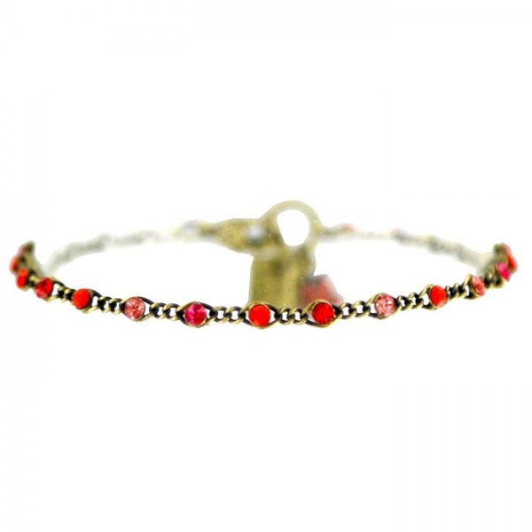 Konplott Armband Creole Fatal in hellrot