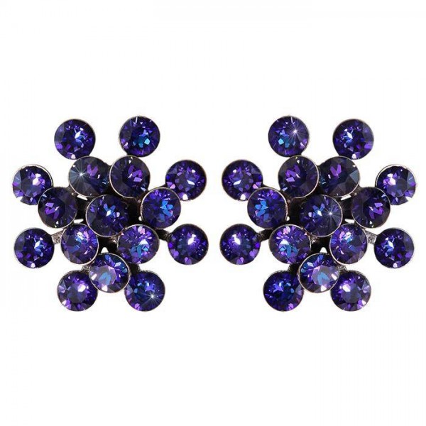 Konplott Magic Fireball blaue Ohrstecker