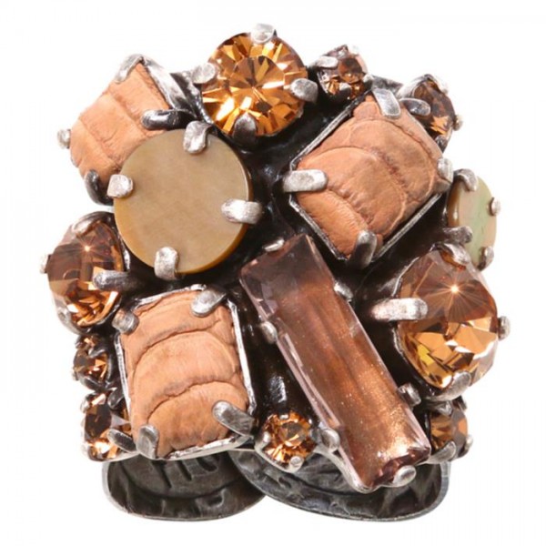 Konplott Ring to Katharine with Love braun