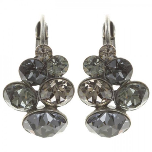 Konplott Petit Glamour Ohrringe grau